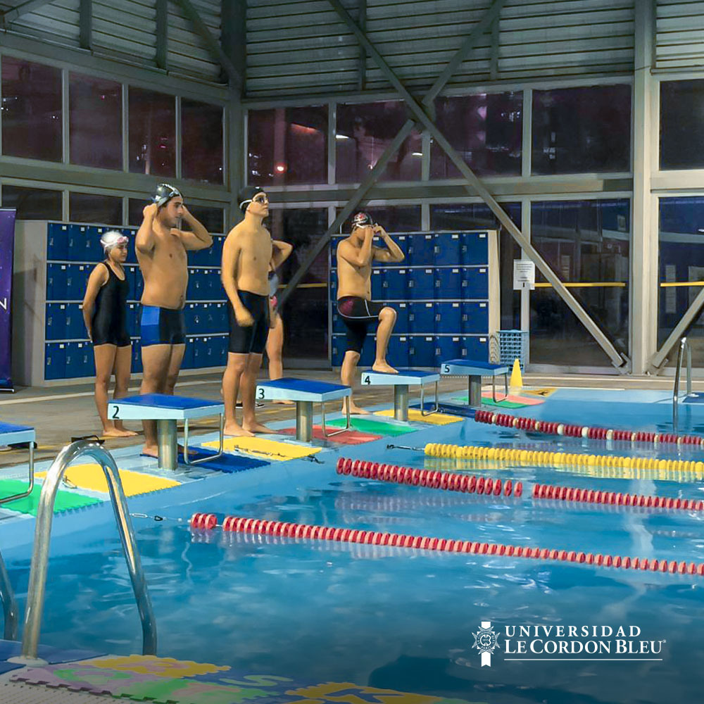 Organizamos competencia interna de natación