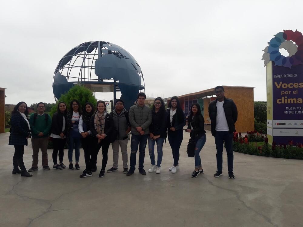 Visita al Parque Ecológico “Voces por el clima” en el distrito de Surco