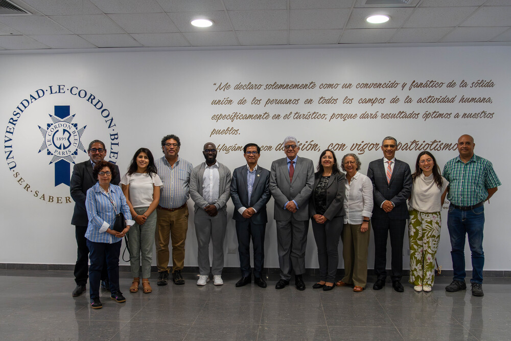 La Universidad Le Cordon Bleu recibió la visita del Dr. Yurdi Yasmi, Director de la FAO, en el marco del Día Internacional de las Legumbres