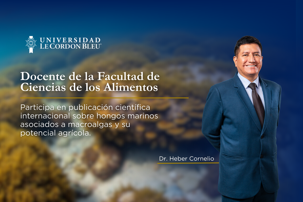 Docente de la ULCB participa en investigación internacional sobre hongos marinos con impacto en agricultura sostenible